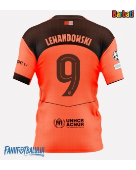Barcelona Robert Lewandowski #9 Tricou Fotbal Replică 2025-26 Barbati Treilea